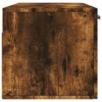 Thumbnail for Wandschrank Räuchereiche 100x36,5x35 cm Holzwerkstoff