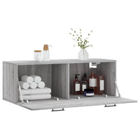 Thumbnail for Wandschrank Grau Sonoma 100x36,5x35 cm Holzwerkstoff