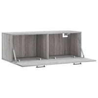 Thumbnail for Wandschrank Grau Sonoma 100x36,5x35 cm Holzwerkstoff