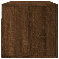 Thumbnail for Wandschrank Braun Eichen-Optik 100x36,5x35 cm Holzwerkstoff