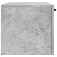 Thumbnail for Wandschrank Betongrau 100x36,5x35 cm Holzwerkstoff