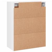 Thumbnail for Wandschrank Hochglanz-Weiß 69,5x34x90 cm Holzwerkstoff