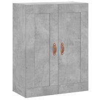 Thumbnail for Wandschrank Betongrau 69,5x34x90 cm Holzwerkstoff