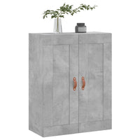 Thumbnail for Wandschrank Betongrau 69,5x34x90 cm Holzwerkstoff