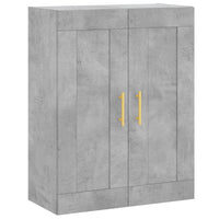 Thumbnail for Wandschrank Betongrau 69,5x34x90 cm Holzwerkstoff