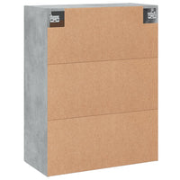Thumbnail for Wandschrank Betongrau 69,5x34x90 cm Holzwerkstoff