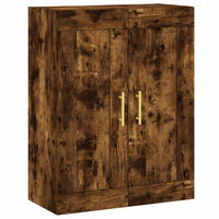 Thumbnail for Wandschrank Räuchereiche 69,5x34x90 cm Holzwerkstoff