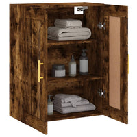 Thumbnail for Wandschrank Räuchereiche 69,5x34x90 cm Holzwerkstoff