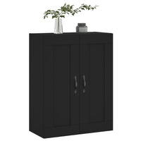 Thumbnail for Wandschrank Schwarz 69,5x34x90 cm Holzwerkstoff