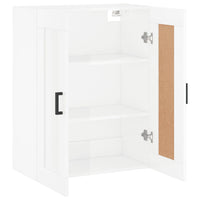 Thumbnail for Wandschrank Hochglanz-Weiß 69,5x34x90 cm Holzwerkstoff