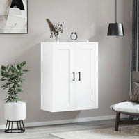 Thumbnail for Wandschrank Weiß 69,5x34x90 cm Holzwerkstoff