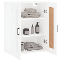 Thumbnail for Wandschrank Weiß 69,5x34x90 cm Holzwerkstoff