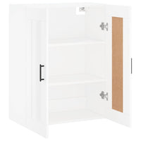 Thumbnail for Wandschrank Weiß 69,5x34x90 cm Holzwerkstoff