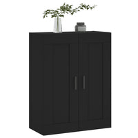 Thumbnail for Wandschrank Schwarz 69,5x34x90 cm Holzwerkstoff