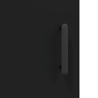 Thumbnail for Wandschrank Schwarz 69,5x34x90 cm Holzwerkstoff