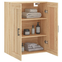 Thumbnail for Wandschrank Sonoma-Eiche 69,5x34x90 cm Holzwerkstoff
