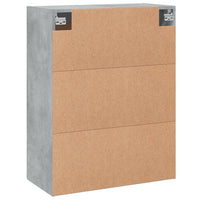 Thumbnail for Wandschrank Betongrau 69,5x34x90 cm Holzwerkstoff