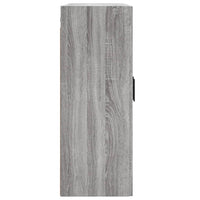 Thumbnail for Wandschrank Grau Sonoma 69,5x34x90 cm Holzwerkstoff