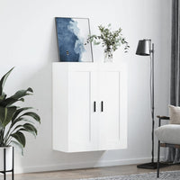 Thumbnail for Wandschrank Weiß 69,5x34x90 cm Holzwerkstoff
