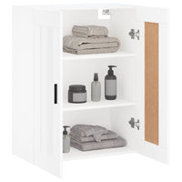 Thumbnail for Wandschrank Weiß 69,5x34x90 cm Holzwerkstoff