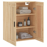 Thumbnail for Wandschrank Sonoma-Eiche 69,5x34x90 cm Holzwerkstoff