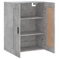 Thumbnail for Wandschrank Betongrau 69,5x34x90 cm Holzwerkstoff