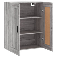 Thumbnail for Wandschrank Grau Sonoma 69,5x34x90 cm Holzwerkstoff