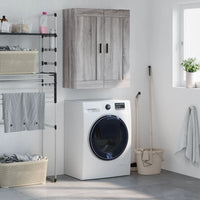 Thumbnail for Wandschrank Grau Sonoma 69,5x34x90 cm Holzwerkstoff