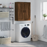Thumbnail for Wandschrank Braun Eichen-Optik 69,5x34x90 cm Holzwerkstoff
