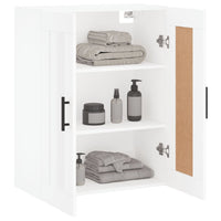 Thumbnail for Wandschrank Weiß 69,5x34x90 cm Holzwerkstoff