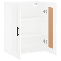 Thumbnail for Wandschrank Weiß 69,5x34x90 cm Holzwerkstoff