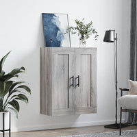 Thumbnail for Wandschrank Grau Sonoma 69,5x34x90 cm Holzwerkstoff