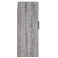 Thumbnail for Wandschrank Grau Sonoma 69,5x34x90 cm Holzwerkstoff