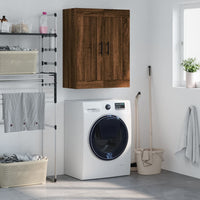 Thumbnail for Wandschrank Braun Eichen-Optik 69,5x34x90 cm Holzwerkstoff