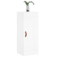 Thumbnail for Wandschrank Weiß 34,5x34x90 cm Holzwerkstoff