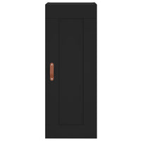 Thumbnail for Wandschrank Schwarz 34,5x34x90 cm Holzwerkstoff