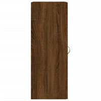 Thumbnail for Wandschrank Braun Eichen-Optik 34,5x34x90 cm Holzwerkstoff