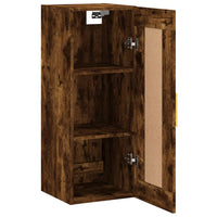 Thumbnail for Wandschrank Räuchereiche 34,5x34x90 cm Holzwerkstoff