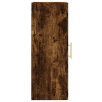 Thumbnail for Wandschrank Räuchereiche 34,5x34x90 cm Holzwerkstoff