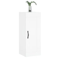 Thumbnail for Wandschrank Weiß 34,5x34x90 cm Holzwerkstoff