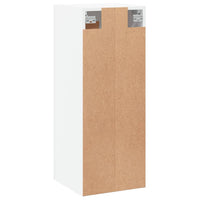 Thumbnail for Wandschrank Weiß 34,5x34x90 cm Holzwerkstoff