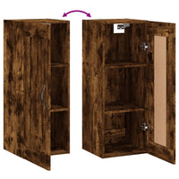 Thumbnail for Wandschrank Räuchereiche 34,5x34x90 cm Holzwerkstoff