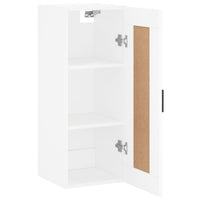 Thumbnail for Wandschrank Weiß 34,5x34x90 cm Holzwerkstoff