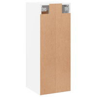 Thumbnail for Wandschrank Weiß 34,5x34x90 cm Holzwerkstoff
