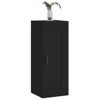 Thumbnail for Wandschrank Schwarz 34,5x34x90 cm Holzwerkstoff