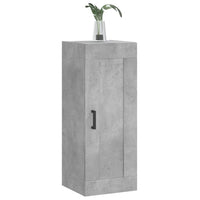 Thumbnail for Wandschrank Betongrau 34,5x34x90 cm Holzwerkstoff