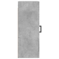 Thumbnail for Wandschrank Betongrau 34,5x34x90 cm Holzwerkstoff