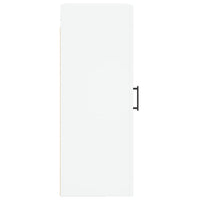 Thumbnail for Wandschrank Weiß 34,5x34x90 cm Holzwerkstoff