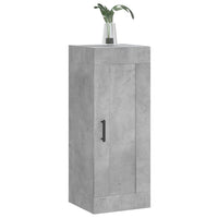 Thumbnail for Wandschrank Betongrau 34,5x34x90 cm Holzwerkstoff