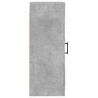 Thumbnail for Wandschrank Betongrau 34,5x34x90 cm Holzwerkstoff